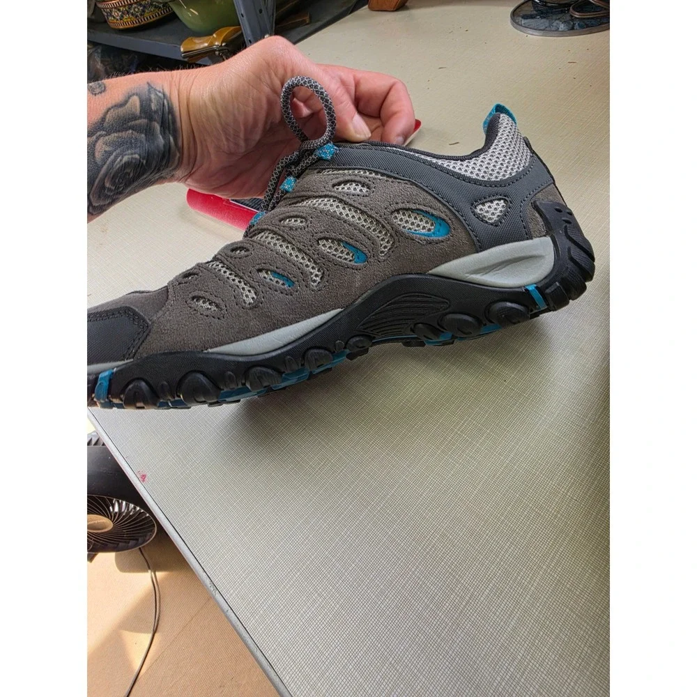 Merrell Moab Hiking Shoes - Grey and Blue